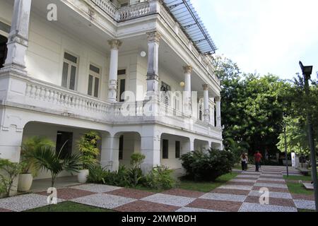 salvador, bahia, brasile - 20 maggio 2022: Vista del museo Palacete das Artes nella città di Salvador. Foto Stock