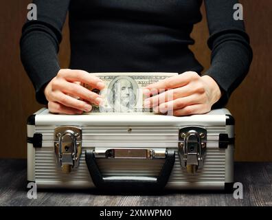 Stoccaggio e protezione di contanti e oggetti di valore Foto Stock