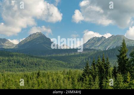 The High Tatras, Slovakia Foto Stock