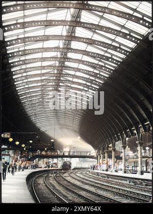STAZIONE FERROVIARIA DI YORK Foto Stock