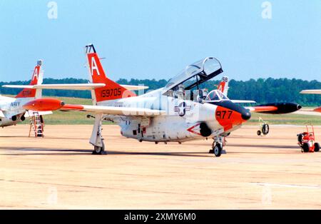 North American Rockwell T-2C Buckeye 159705 Foto Stock