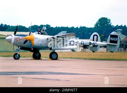 Lockheed P-38J Lightning N3145X Foto Stock