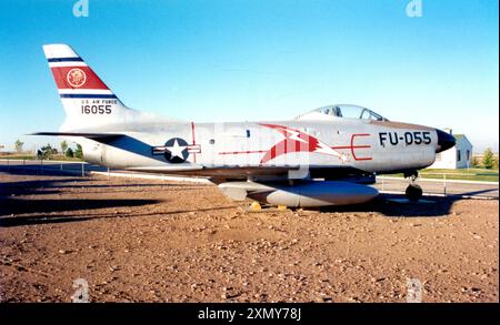 North American F-86L Sabre 51-6055 Foto Stock