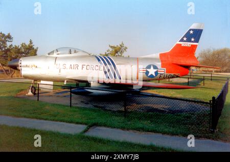 North American F-86L Sabre 51-3064 Foto Stock