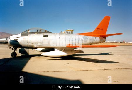 Canadair CL-13A Sabre 5 - QF-86E Sabre. 23338 - N4689N Foto Stock