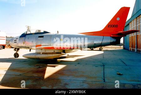 Canadair CL-13A Sabre 5 - QF-86E Sabre. 23300 - N4724A Foto Stock