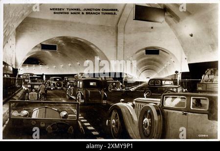 Liverpool, Merseyside - il Queensway Mersey Tunnel Foto Stock