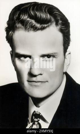 L'evangelista americano Billy Graham Foto Stock