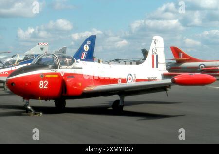 Caccia Jet Provost T.3A XN595 - 82 Foto Stock