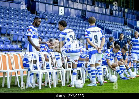 DOETINCHEM, 30-07-2024, Stadion De Vijverberg, Dutch Eredivisie Football, stagione 2024/2025, Photocall De Graafschap, credito: Pro Shots/Alamy Live News Foto Stock