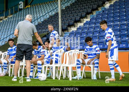 DOETINCHEM, 30-07-2024, Stadion De Vijverberg, Dutch Eredivisie Football, stagione 2024/2025, Photocall De Graafschap, credito: Pro Shots/Alamy Live News Foto Stock