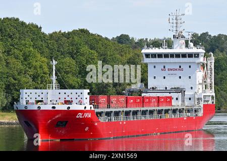Generale Cargo Ship OLIVIA Foto Stock