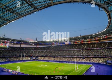 Stade de France Giochi Olimpici 2024 PARIS Rugby 7 Foto Stock