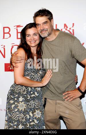 Berlin Nobody , Filmpremiere im Kant Kino, Berlin, 30.07.2024 Kati Bork und Raphael Vogt bei der Deutschlandpremiere von BERLIN NOBODY im Kant Kino in Berlin AM 30.7,2024. Berlin Kant Kino *** Berlin Nobody , prima al Kant Kino, Berlino, 30 07 2024 Kati Bork e Raphael Vogt alla prima tedesca di BERLIN NOBODY al Kant Kino di Berlino il 30 7 2024 Berlin Kant Kino Copyright: XAnitaxBuggex Foto Stock