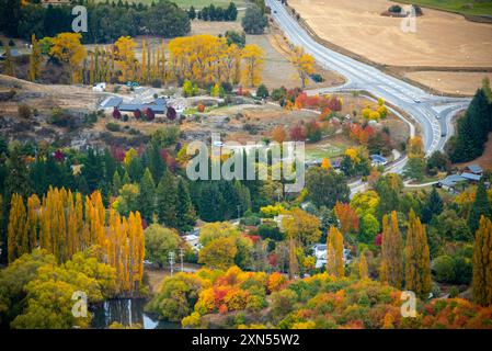 Arrow Junction a Otago - nuova Zelanda Foto Stock