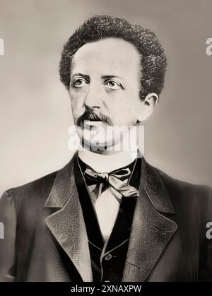 Ferdinand Lassalle, 1825 – 1864, giurista prussiano-tedesco, filosofo, socialista e politico, modificato digitalmente Foto Stock