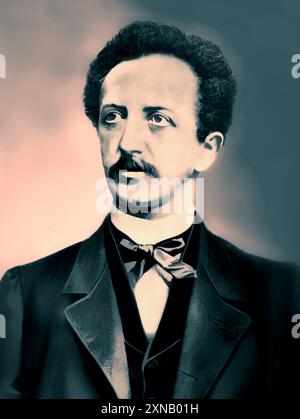 Ferdinand Lassalle, 1825 – 1864, giurista prussiano-tedesco, filosofo, socialista e politico, modificato digitalmente Foto Stock