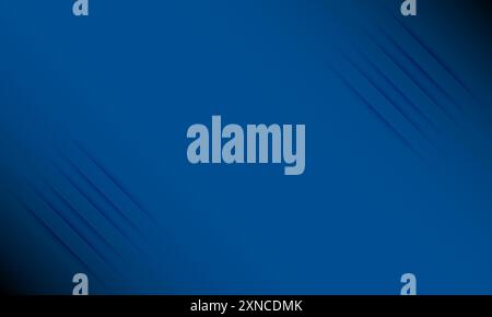 Immagine di sfondo sfocata astratta della sfumatura della mesh blu. Questo gradiente ricorda l'ora del crepuscolo, dove il giorno incontra la notte Illustrazione Vettoriale