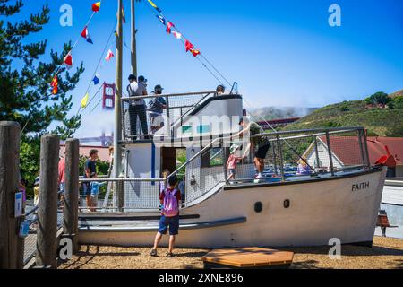 Bay area Discovery Museum, Sausalito, California USA Foto Stock