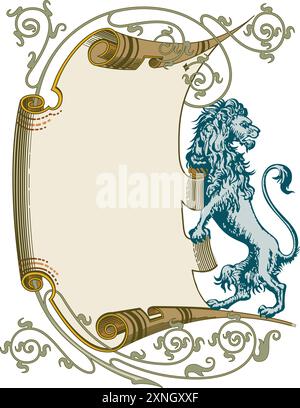 Antico simbolo decorativo. Illustrazione Gargoyle. Vettore isolato modello nazionale celtico interlacciato. Illustrazione del vettore nodo celtico. Li alati Illustrazione Vettoriale