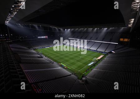 San Paolo, Brasile. 31 luglio 2024. SP - SAN PAOLO - 07/31/2024 - COPA DO BRASIL 2024, CORINTHIANS x GREMIO - Vista generale dello stadio Arena Corinthians per la partita tra Corinthians e Gremio per il campionato Copa do Brasil 2024. Foto: Ettore Chiereguini/AGIF (foto di Ettore Chiereguini/AGIF/Sipa USA) credito: SIPA USA/Alamy Live News Foto Stock