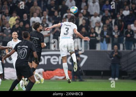 San Paolo, San Paolo, Brasile. 31 luglio 2024. Sao Paulo (SP), 07/31/2024 - COPA DO BRASIL/CORINTHIANS VS GREMIO - partita tra Corinthians e Gremio, valida per la prima tappa del 16 round della Coppa del Brasile 2024, nella notte di mercoledì 31 luglio 2024, presso la Neo Quimica Arena, a San Paolo-SP. (Credit Image: © Ronaldo Barreto/TheNEWS2 via ZUMA Press Wire) SOLO PER USO EDITORIALE! Non per USO commerciale! Foto Stock