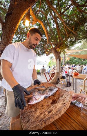 Ristorante le fort corsica France Foto Stock