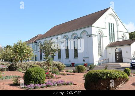 Joymount Presbyterian Church in Carrickfergus Co Antrim Foto Stock