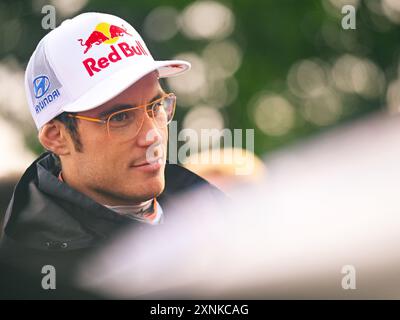 , Affrontano Ceremonial Start, durante il FIA World Rally Championship WRC secto Rally Finland 2024 01 agosto Jyvaskyla, Finlandia crediti: Independent Photo Agency Srl/Alamy Live News Foto Stock