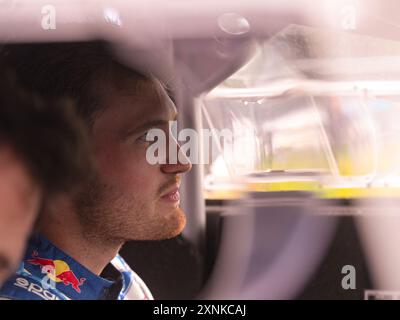 , Affrontano Ceremonial Start, durante il FIA World Rally Championship WRC secto Rally Finland 2024 01 agosto Jyvaskyla, Finlandia crediti: Independent Photo Agency Srl/Alamy Live News Foto Stock