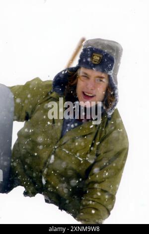 26-02-2002 Zurs Archivio storico Olycom/LaPresse Andrea Albert Pierre Casiraghi (la Colle, 8 giugno 1984) è il primo dei tre figli di Carolina di Monaco e del suo secondo marito Stefano Casiraghi. È quarto nella linea di successione al trono e ha due fratelli minori, Charlotte e Pierre, e una sorellastra minore, nata dal terzo matrimonio di sua madre. Nella foto: Andrea Albert Pierre Casiraghi in vacanza a Zurs nella foto: Andrea Albert Pierre Casiraghi in vacanza a Zurs ￼ Foto Stock