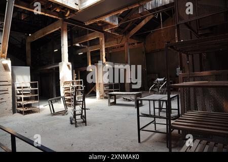 Memoriale del campo di internamento e deportazione di Aix les Milles Foto Stock