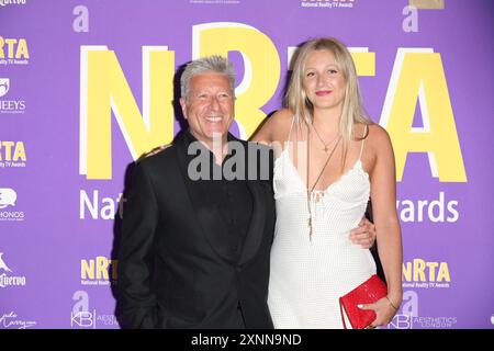 Neil Fox partecipa ai National Reality TV Awards alla Porchester Hall di Londra. Foto Stock