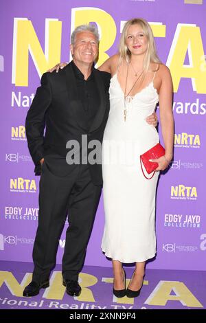 Neil Fox partecipa ai National Reality TV Awards alla Porchester Hall di Londra. Foto Stock