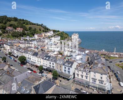 Centro di Llandudno, Galles del Nord, Gran Bretagna Foto Stock