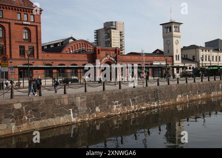 ARCHIVIATO - 02 agosto 2024, Svezia, Malmö: Vista della stazione centrale di Malmö. Foto: Steffen Trumpf/dpa Foto Stock