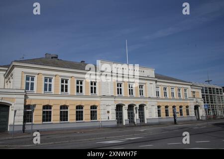 ARCHIVIATO - 02 agosto 2024, Svezia, Malmö: Veduta dell'edificio della borsa di Malmö. Foto: Steffen Trumpf/dpa Foto Stock