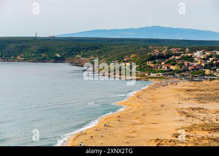 Spiaggia Torre dei Corsari, Sardegna, Italia, Mediterraneo, Europa Foto Stock