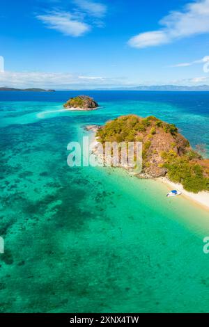 Bulog Dos Island, Isole Calamian, Coron, Palawan, Filippine, sud-est asiatico, Asia Foto Stock