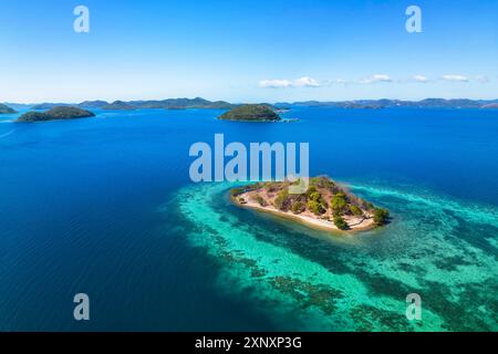 Chindonan Island, Isole Calamian, Coron, Palawan, Filippine, sud-est asiatico, Asia Copyright: IanxTrower 800-4125 Foto Stock