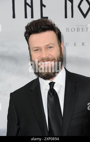 Taran Killam alla prima di Los Angeles di "The Northman" tenutasi al TCL Chinese Theatre di Hollywood, USA il 18 aprile 2022 Foto Stock