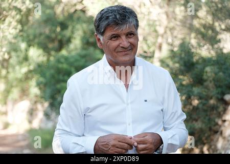 Toni Nadal, (Manacor, 22 febbraio 1961) allenatore spagnolo e allenatore fisico di allenatore di tennis dall'inizio della sua carriera fino al 2017, di Rafael Foto Stock