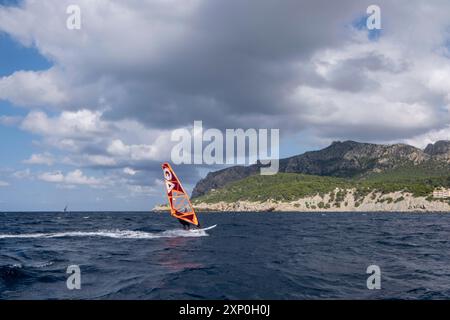 Sa Dragonera canale marino, Maiorca, Isole Baleari, Spagna, Europa Foto Stock