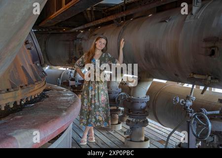 Model Landscape Park Duisburg Germania Foto Stock