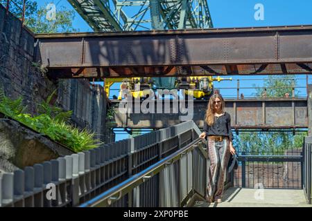 Model Landscape Park Duisburg Germania Foto Stock