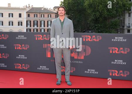 Josh Hartnett beim Photocall zum Kinofilm Trap: Nessuna via d'uscita in Cinema Barberini. ROM, 02.08.2024 *** Josh Hartnett al photocall per il film Trap No Way Out al Cinema Barberini Roma, 02 08 2024 foto:XA.XM.xTinghinox/xFuturexImagex trap 4539 Foto Stock