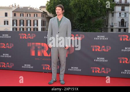 Josh Hartnett beim Photocall zum Kinofilm Trap: Nessuna via d'uscita in Cinema Barberini. ROM, 02.08.2024 *** Josh Hartnett al photocall per il film Trap No Way Out al Cinema Barberini Roma, 02 08 2024 foto:XA.XM.xTinghinox/xFuturexImagex trap 4538 Foto Stock