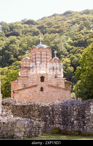 Monastero di Ravanica vicino a Senji, Serbia Foto Stock