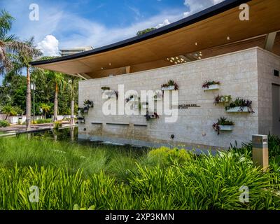 Giardini botanici Marie Selby nel centro di Sarasota, Florida, USA Foto Stock