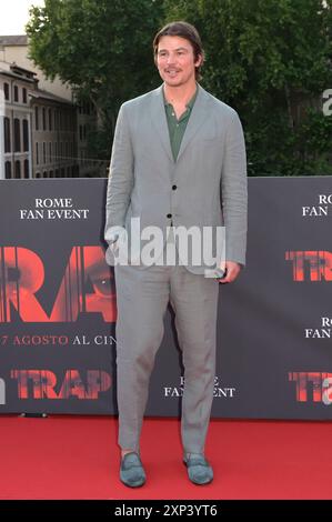 Josh Hartnett beim Photocall zum Kinofilm "Trap: No Way Out" in Cinema Barberini. ROM, 02.08.2024 Foto Stock